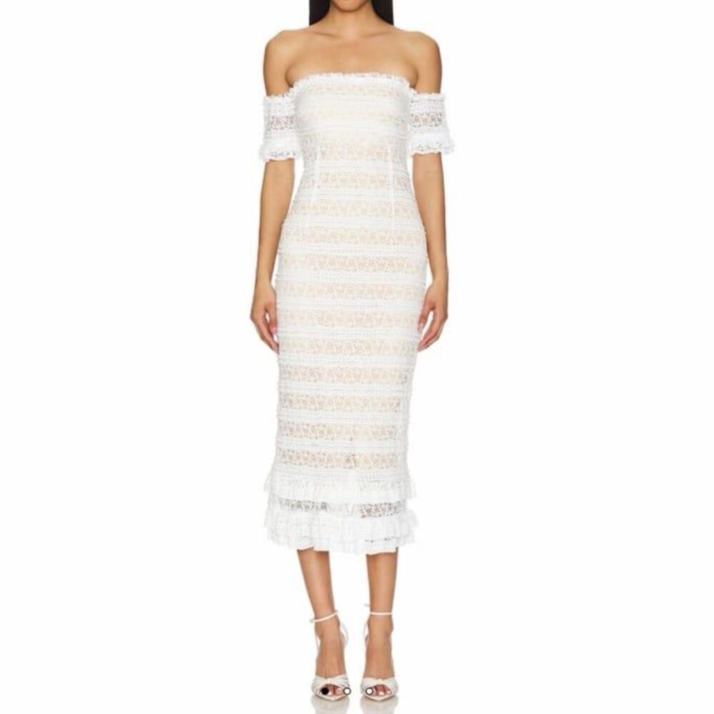 LIKELY Milaro Dress in White Size 2 NWT